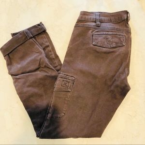 Brown Cargo Skinny Jeans/Pants